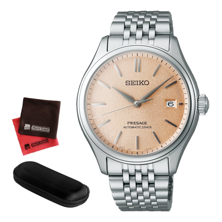 （時計ケース・クロス付）セイコー プレザージュ SEIKO PRESAGE 腕時計 SARX125 メンズ Classic Series コアショップ専用 自動巻き(手巻付) ステンレスバンド アナログ メーカー保証3年（国内正規品）（.QL）｜テンクール（.QL）