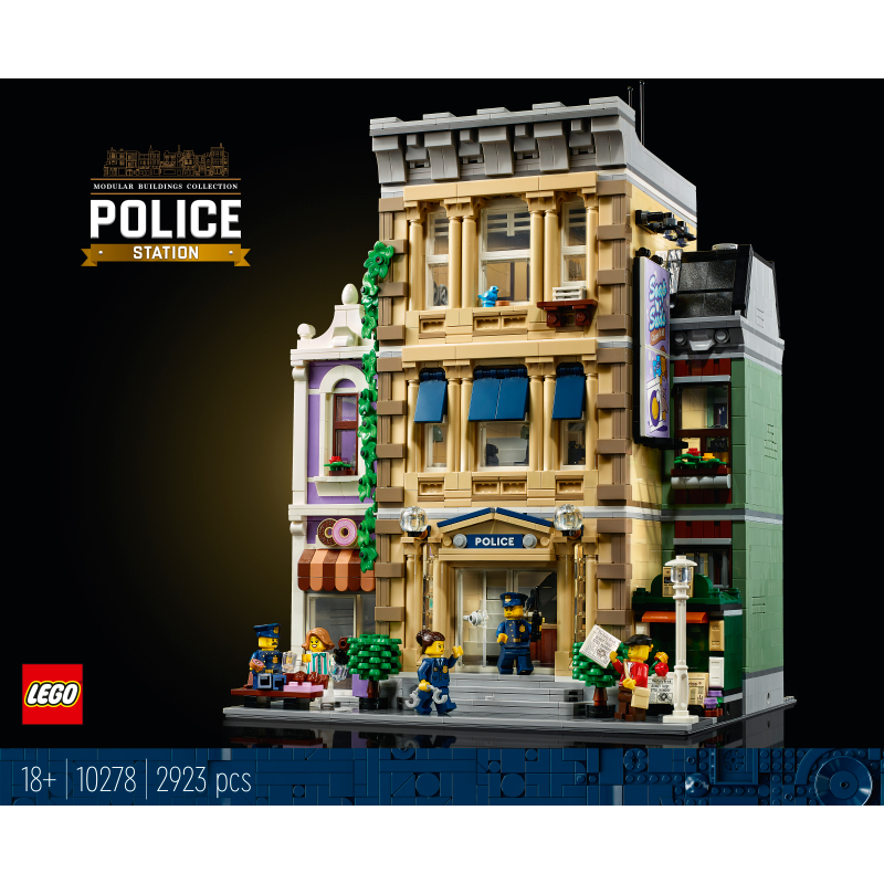楽天市場 流通限定商品 レゴ Lego レゴ 警察署 おもちゃ 玩具 ブロック 男の子 女の子 おうち時間 大人 オトナレゴ インテリア ディスプレイ おしゃれ 21 01 01 10 00販売開始予定 ベネリック レゴストア楽天市場店