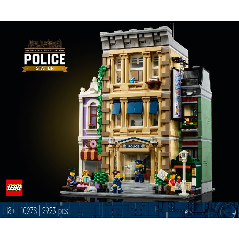 楽天市場 流通限定商品 レゴ Lego レゴ 警察署 おもちゃ 玩具 ブロック 男の子 女の子 大人 オトナレゴ インテリア ディスプレイ おしゃれ 21 01 01 10 00販売開始予定 ベネリック レゴストア楽天市場店