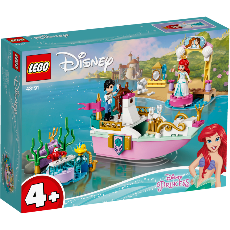 楽天市場 レゴ R 認定販売店 レゴ Lego ディズニープリンセス アリエルの海の上の結婚式 おもちゃ 玩具 ブロック 男の子 女の子 おうち時間 ベネリック レゴストア楽天市場店