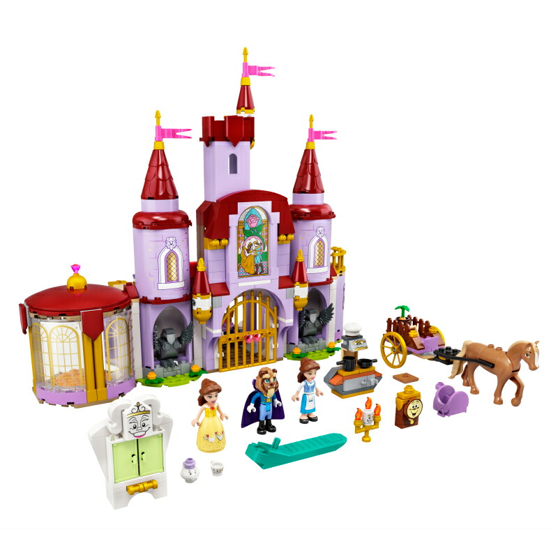 楽天市場 レゴ R 認定販売店 レゴ Lego ディズニープリンセス ベルと野獣のお城 おもちゃ 玩具 ブロック 男の子 女の子 おうち時間 ごっこ遊び おままごと お姫様 人形 小学生 かわいい Disney 映画 プレゼント ギフト 誕生日 ベネリック レゴストア楽天