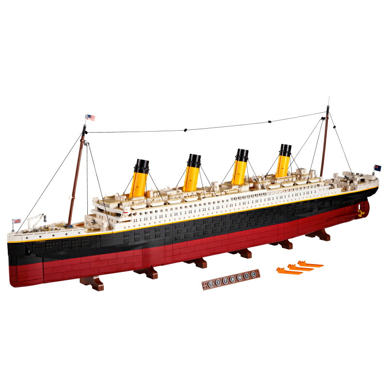 流通限定商品 レゴ Lego タイタニック号 おもちゃ 玩具 ブロック 男の子 女の童 おうち時間 大人 オトナレゴ インテリア ディスプレイ 船 豪華客船 おしゃれ クリスマス Partydekoracija Com