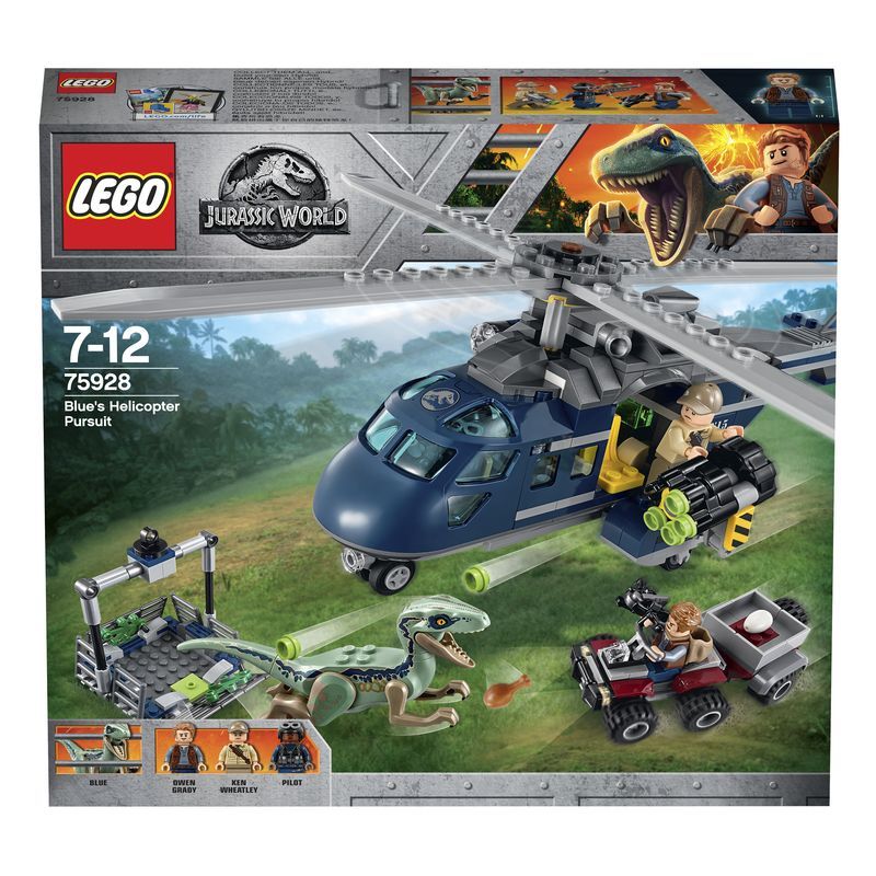 保証書付 レゴ Lego ジュラシック ワールド ブルーのヘリコプター追跡 75928 クーポン発行 Insfatima Com Ar