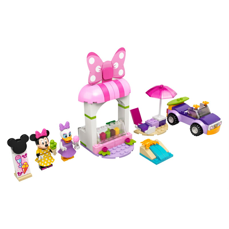 楽天市場 レゴ R 認定販売店 レゴ Lego ミッキー フレンズ ミニーのアイスクリームパーラー おもちゃ 玩具 ブロック 男の子 女の子 おうち時間 知育 幼児 子育て ごっこ遊び ディズニー ベネリック レゴストア楽天市場店