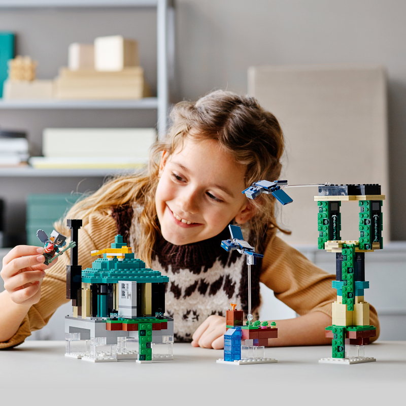 レゴ R 認定販売店 レゴ Lego マインクラフト そびえる塔 おもちゃ 玩具 ブロック 男の子 女の子 おうち時間 ゲーム フィギュア マイクラ プレゼント ギフト 誕生日 クリスマス グッズ Allseasonparks De