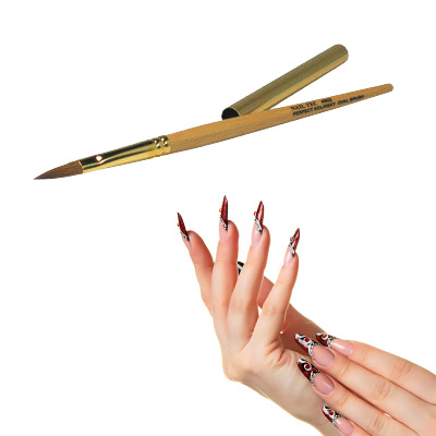 フルーリア　スカルプ筆　イエロー　検定 フルーリアスカルプチュアブラシイエロー / ディーナジェル