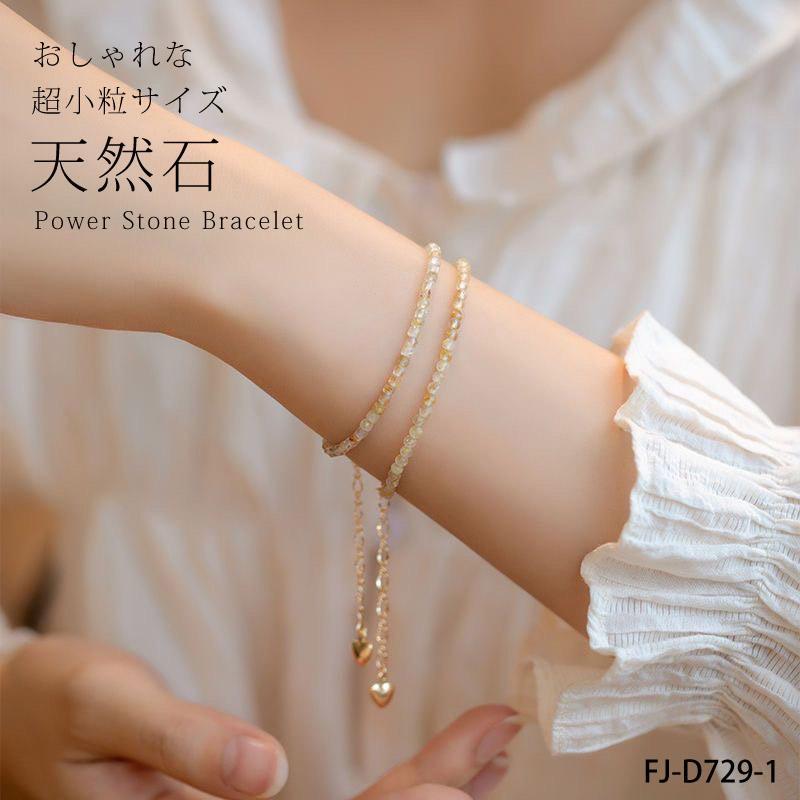 楽天市場】パワーストーン ブレスレット 天然石 レディース 3mm