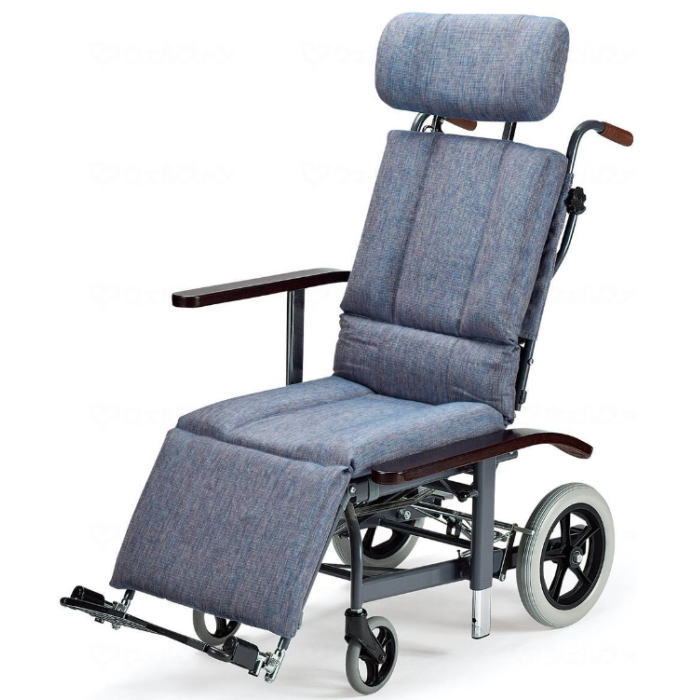 【非課税】日進医療器 介助式・フルリクライニング車いす ＮＨＲ-11【メーカー直送】【代金引換決済不可】【返品交換不可】