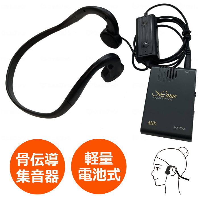 集音器　きくぞうくん3 骨伝導 軽量　ES-KZ3 （アイアシステム）｜介護用品専門店　いーねっとわかば