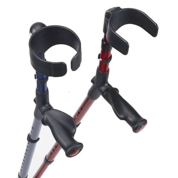 【非課税】オールニーズクラッチ　ロフストランドクラッチ　１本　O型/U型　左手用/右手用（オッセンベルグ社）ドイツ製 【送料無料】