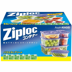 楽天市場】≪24個≫【Ziploc】ジップロック バラエティーパック