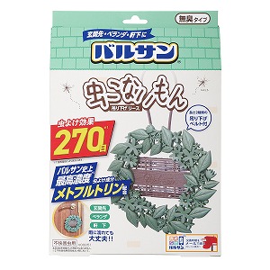 楽天市場 バルサン 虫こないもん 吊り下げリース 1個 270日 くすりの勉強堂 アネックス