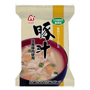 アマノフーズ 化学調味料無添加 豚汁 12.5g