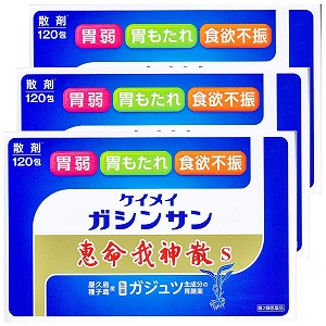【第2類医薬品】 恵命我神散Ｓ 120包×3個セット