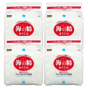 海の精 あらしお 3kg×4個セット