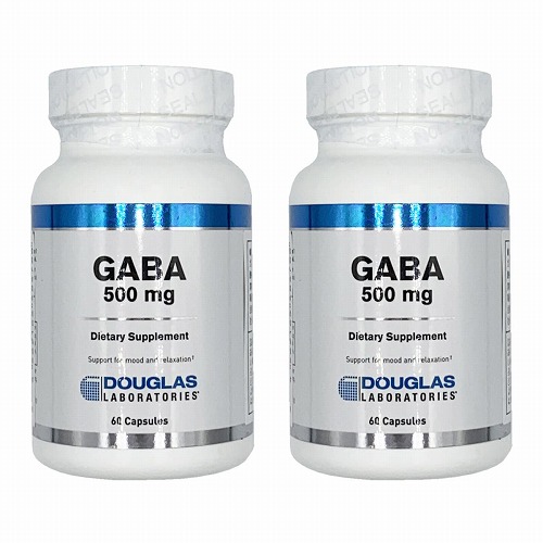 ダグラスラボラトリーズ GABA 60粒×2個セット|くすりの勉強堂@最新健康情報