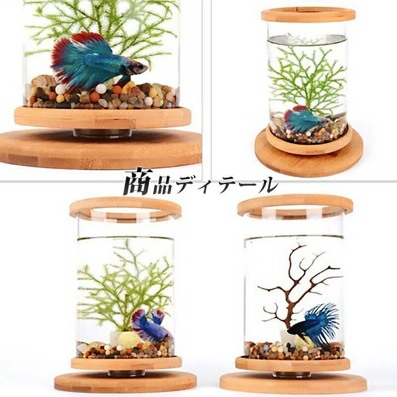 和＆アジアンテイスト　丸型の陶器の水槽　ベタや金魚やメダカ＆インテリアに 和＆アジアンテイスト 丸型の陶器の水槽 ベタや金魚やメダカ＆