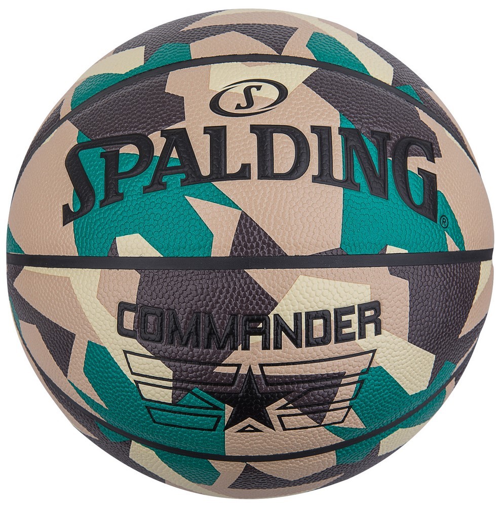 コマンダー ポリ 合成皮革 7号球 76-937Z 正規品 SPALDING スポルディング バスケットボール バスケ 7号 皮 革 人工皮革 屋内  室内 業界No.1