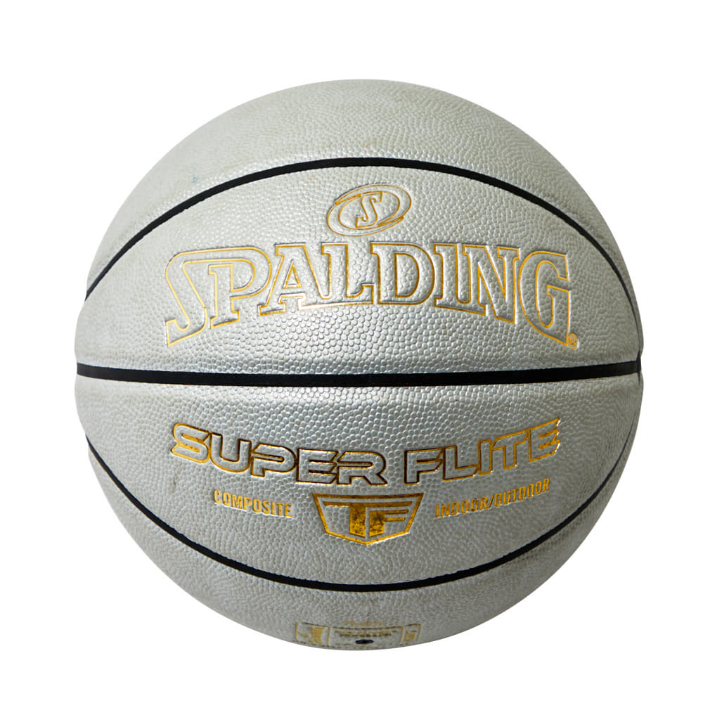 市場 スーパーフライト シルバー×ゴールド SPALDING 合成皮革 スポルディング 77-431J 正規品 7号球