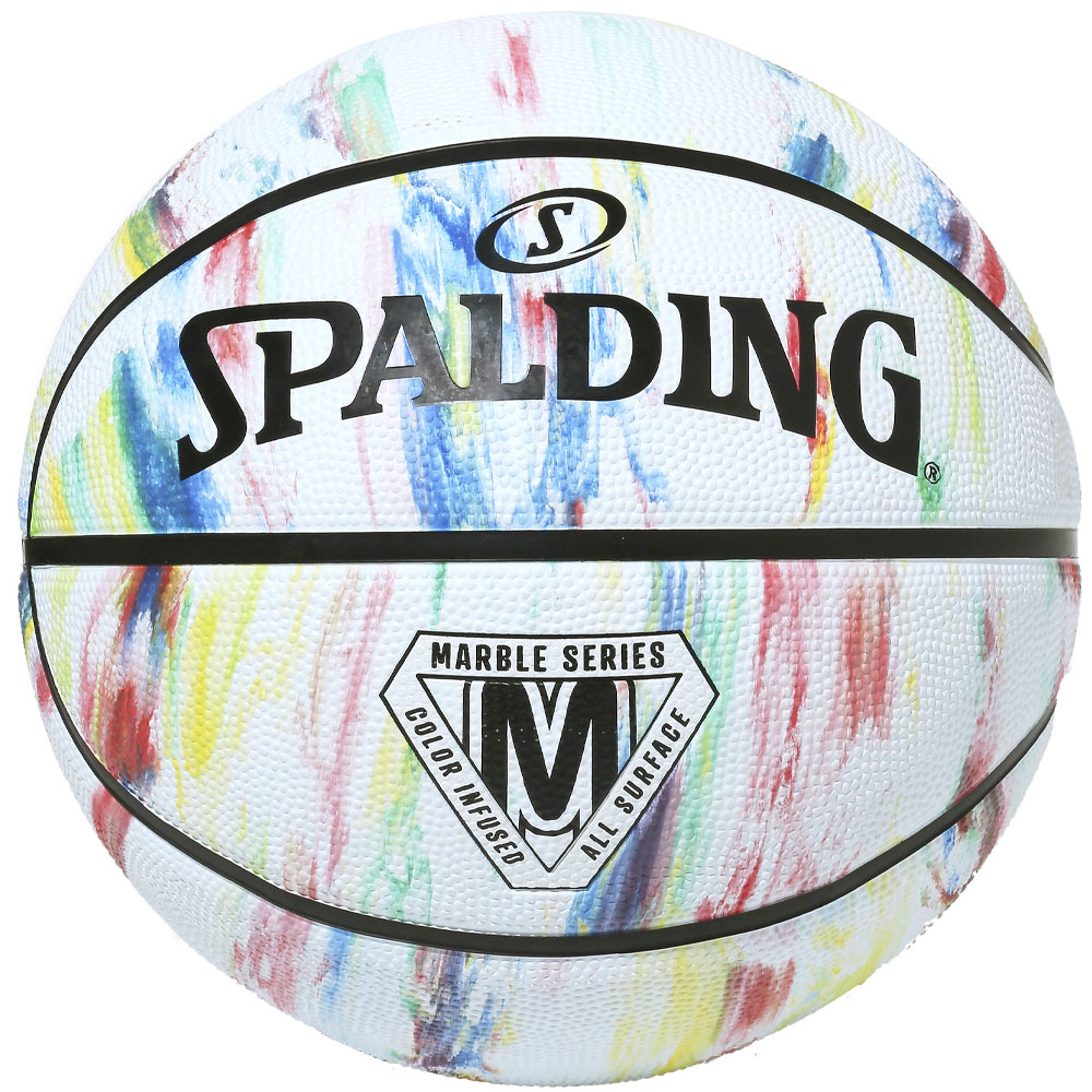 販売 マーブル レインボー 6号球 ラバー 84 406z 正規品 Spalding スポルディング バスケットボール バスケ 6号 ゴム 屋外 外用 Qdtek Vn