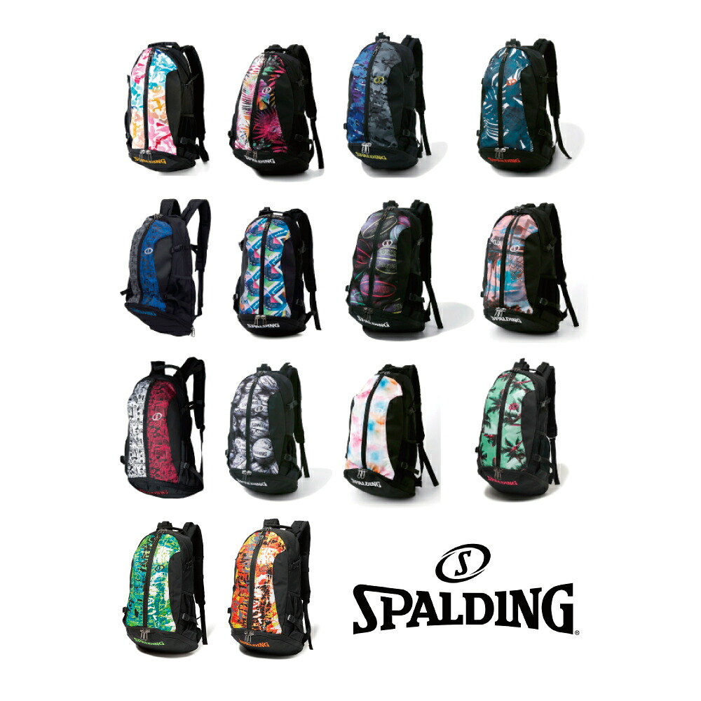 40-007 SPALDING CAGER ケイジャー ｜ 正規品 スポルディング バスケットボール バスケ バッグ リュック バックパック メンズ レディース 男性 女性 ユニセックス 男女兼用 おしゃれ オシャレ 03｜べノアスタイル　店 8,100円