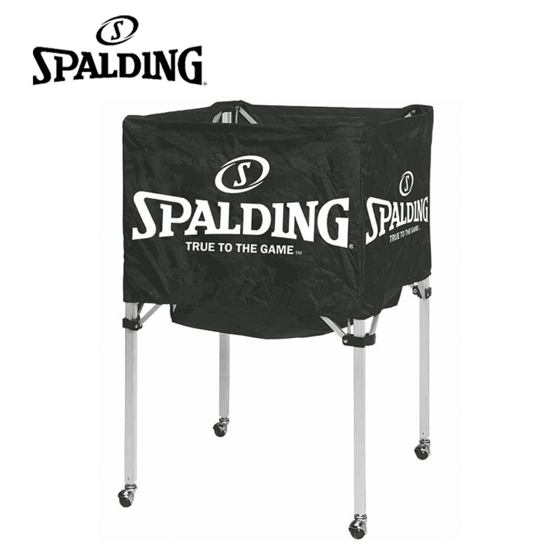 68-486Z どんぶり鉢手押し車 黒いこと W62 x H103 x D62糎 | 定まり品 SPALDING スポルディング 篭球 バスケ ミニバス どんぶり鉢手押し車 折りたたみ式 部活 野球クラブ オシャレ 店長オススメ