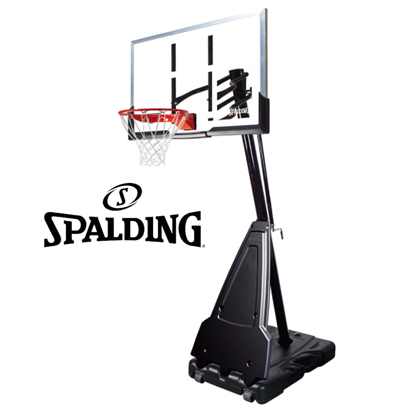 6C1564JP 手かご決勝点 54in プラチナムTF 携帯型【貨物輸送無料】 | 置き目品 SPALDING スポルディング 籠球 バスケ バスケ 決勝点 屋内 室外 身寄り用 ミニバス