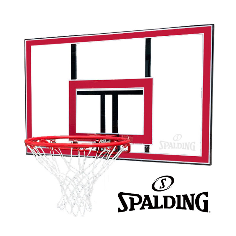 791351CN 手かご決勝点 44in ポリカーボネイトコンボ【貨物輸送無料】 | 置き目品 SPALDING スポルディング 籠球 バスケ バスケ 決勝点 屋内 室外 身寄り用 ミニバス