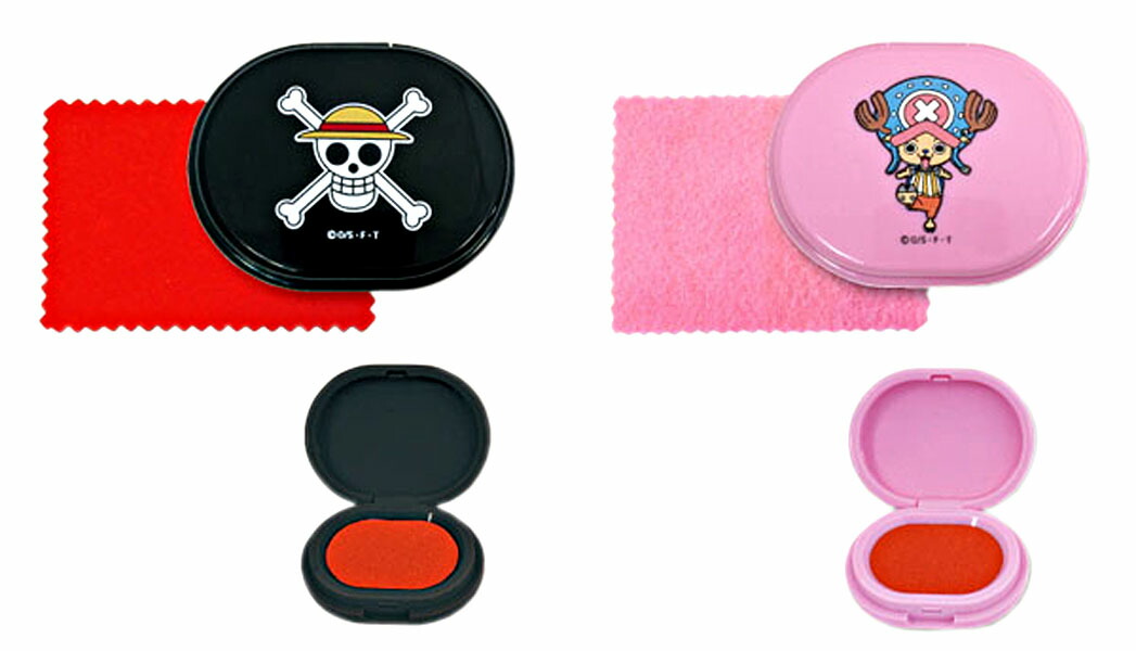 楽天市場 朱肉 ワンピース 朱肉 印鑑拭きセット ドクロとチョッパーの２種類 から選べます プレゼントやギフトに 実印 銀行印 認印 個人ハンコ福袋価格 Rcp 便利工房なかやま