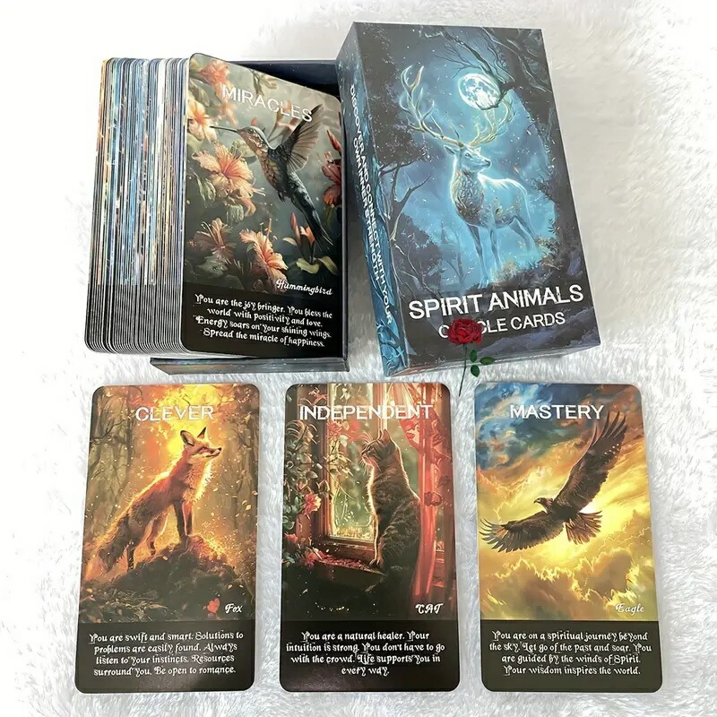 楽天市場】【100円クーポン中】オラクルカード 日本語 神秘の森 カード