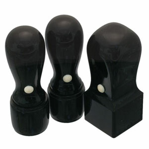 ■■黒水牛代表印・銀行印18mm(天丸蓋付)と角印21mm ケースなし 会社設立セット(会社印・会社実印・役職印・代表印・銀行印など) プレゼントやギフトに!