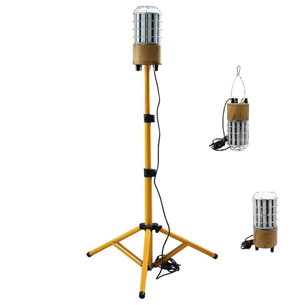 WithProject LED 100W 雨合羽 12500ルーメン細工物点火装置 写真用照明 360度発しる 三脚架照明ランプ式 雨合羽型 屋内・室外