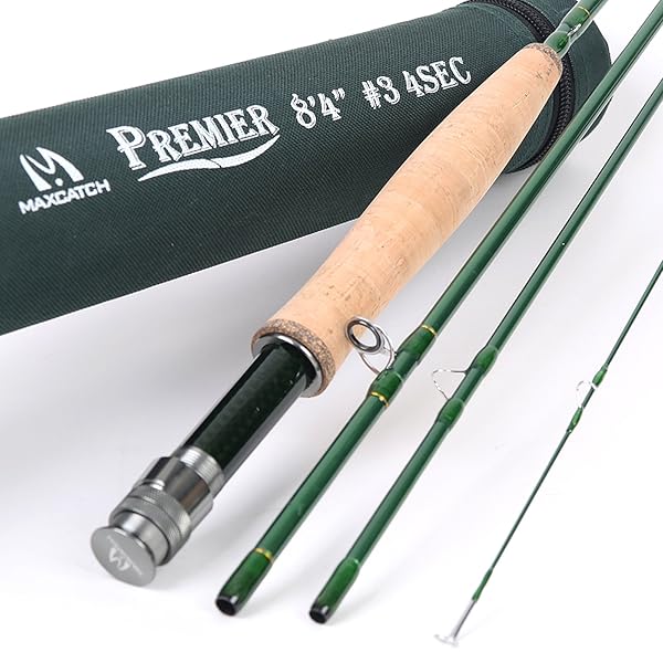 Maxcatch Premier 3-12wt 一塁手行動 フライロッドカーボンロッド ご機嫌動作の