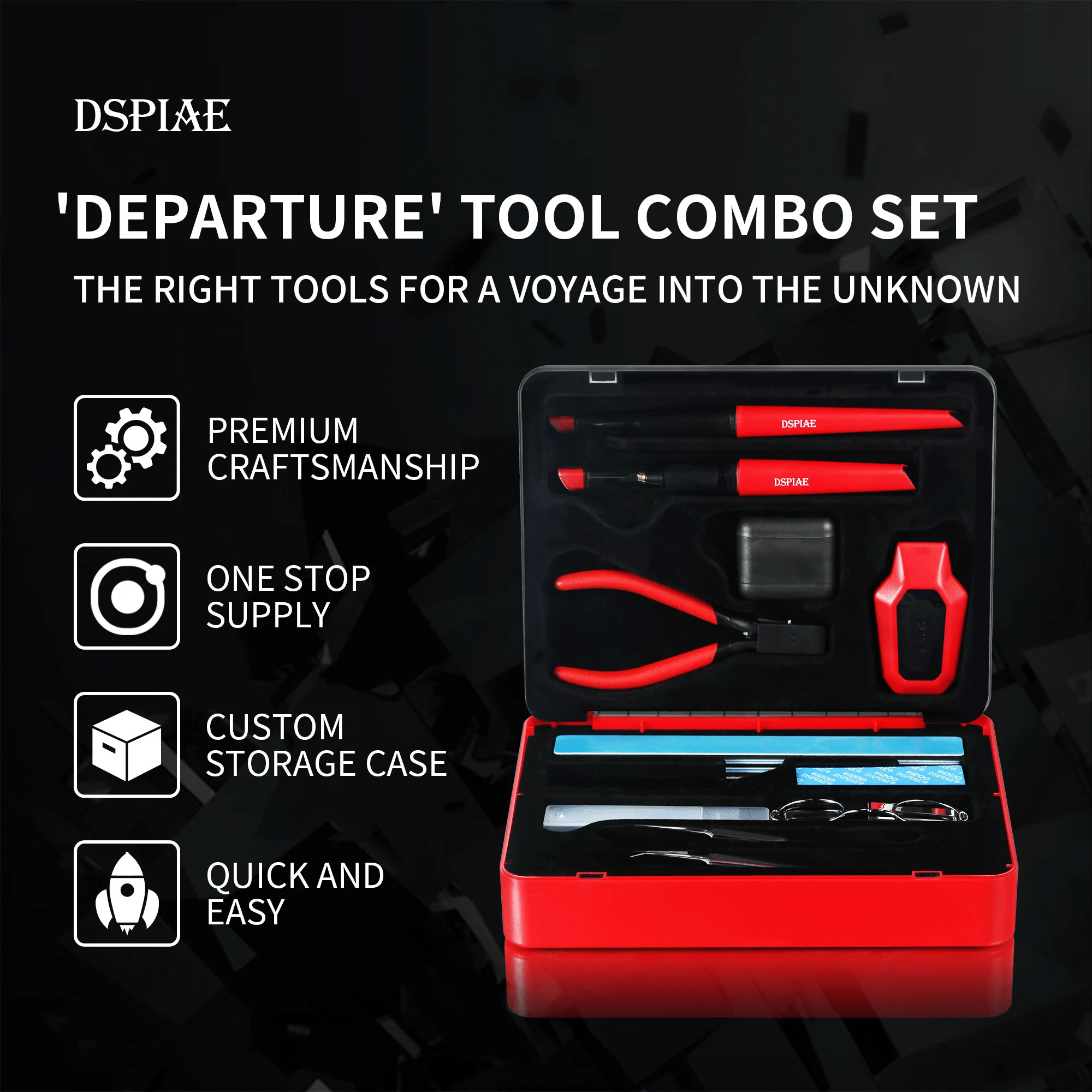 DSPIAE TC-S01 スターターツールセット 多機能モデル DIYツールセット