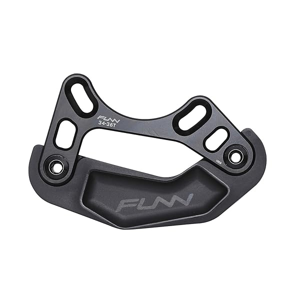 (ファン) ジッパバッシュ（Zippa Bash）自転車、MTB用バッシュガード, 34T-36T、チェーンリングプ