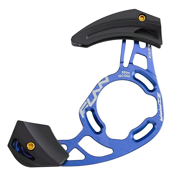 (気違い) ジッパ AM（Zippa AM）銀輪、MTB用チェーン店 御引き回し、ISCG05マウント、BSA印字機BB、エン