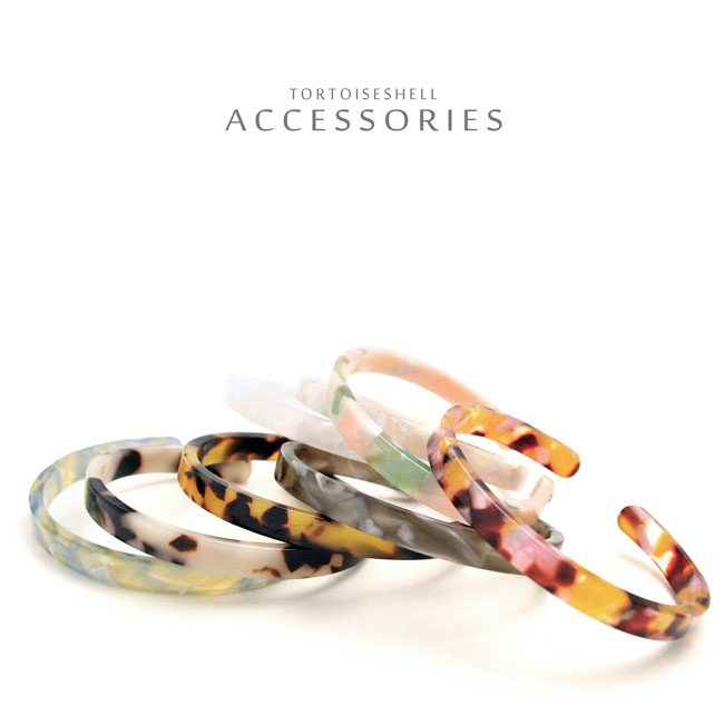 楽天市場】【メール便送料無料】（6）バングル べっこう風 BR-2