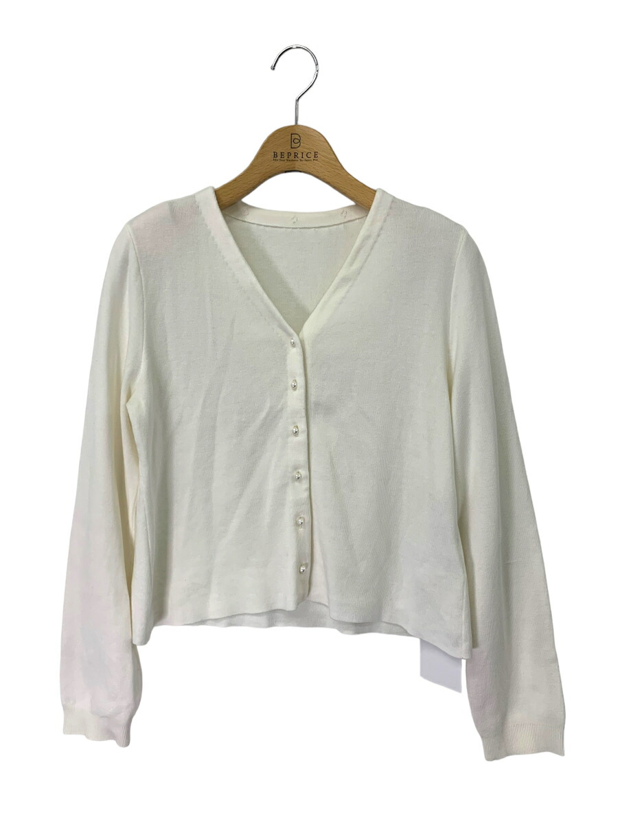フォクシーブティック Verra Cardigan 42675 カーディガン 40 アイボリー【中古】IT6X72XO6FYB|ビープライス
