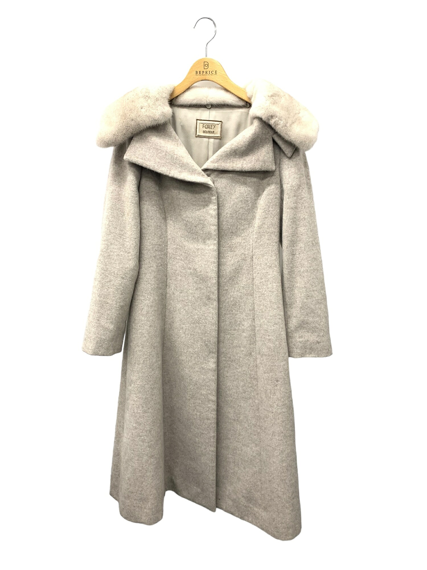 フォクシーブティック Victoria Coat 42877 コート 38 ベージュ【中古】IT4UE06HV0Y0|ビープライス