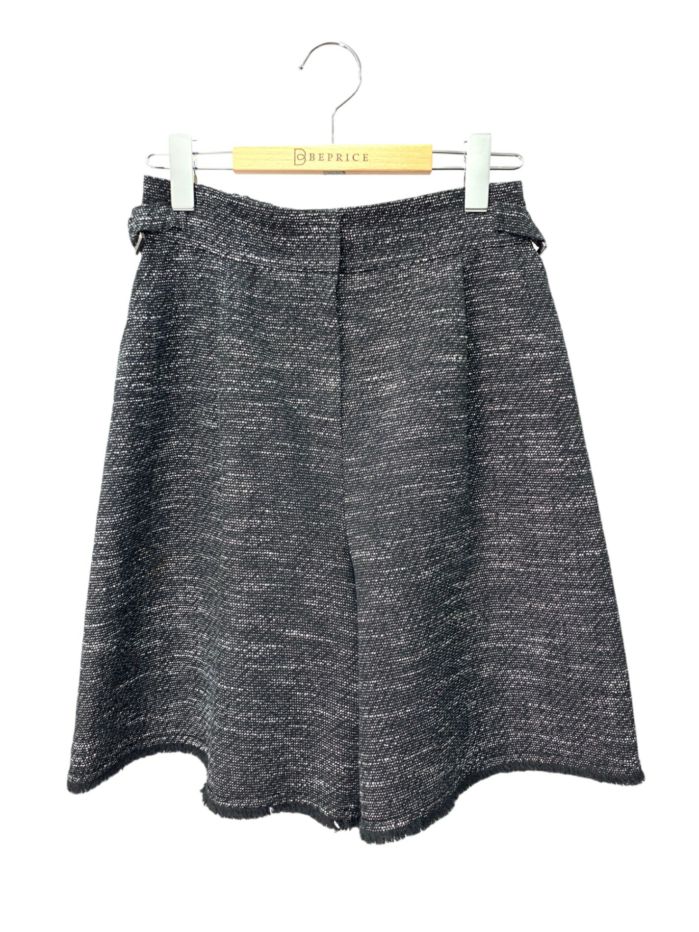 楽天市場】Rene ツイードショートパンツ ブラック×ピンクMIX 34