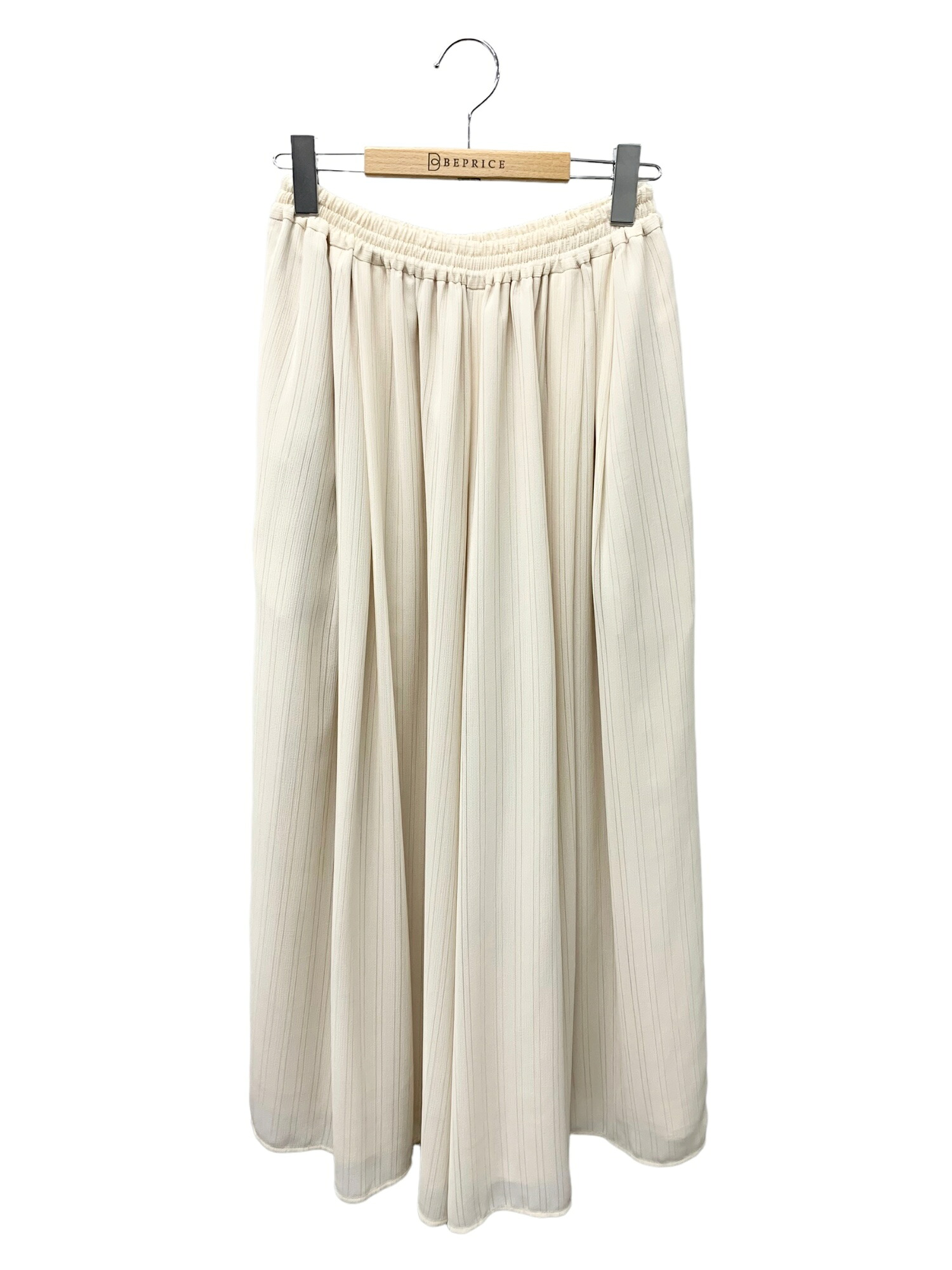 アディアム 41204 ワイドパンツ 0 アイボリー シアー素材 ウエストゴム【中古】ITFYYWU2PJGK｜ビープライス