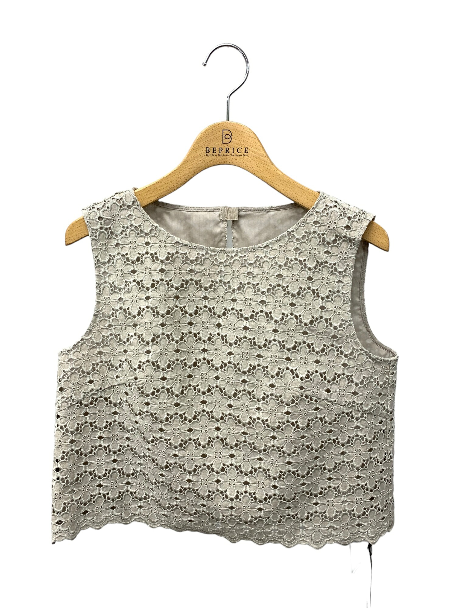 フォクシーブティック BLOUSE EDNA 44160 ブラウス 38 ベージュ 直営店舗限定カラー【中古】 IT7BGZEPEFLI|ビープライス