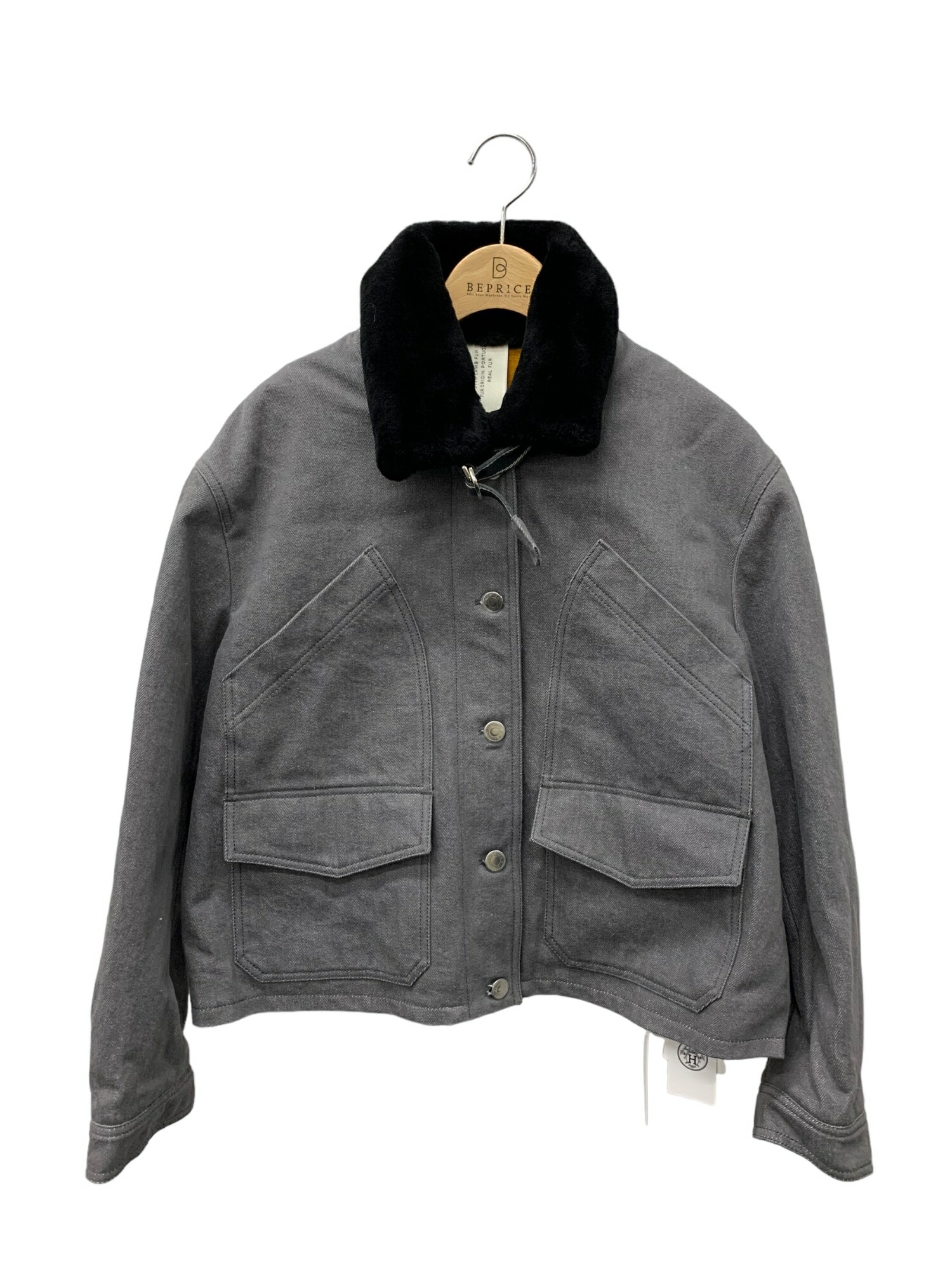 楽天市場】【エルメス】Hermes メンズ カシミヤ混 中綿 ボンバー