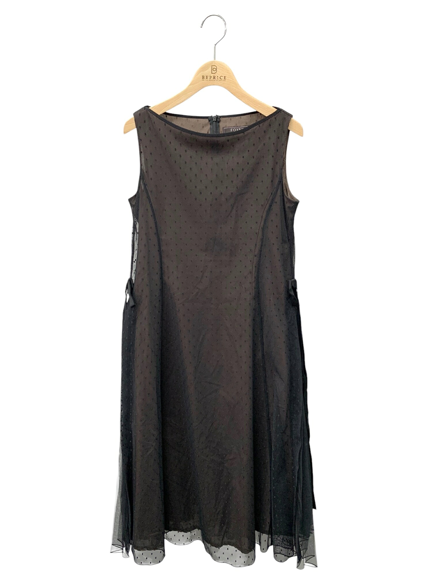【37％OFF】フォクシーブティック Dress Clarisse 43889 衣装 38 黒いこと【中古】 ITIV0ZHJLU34 RSS30
