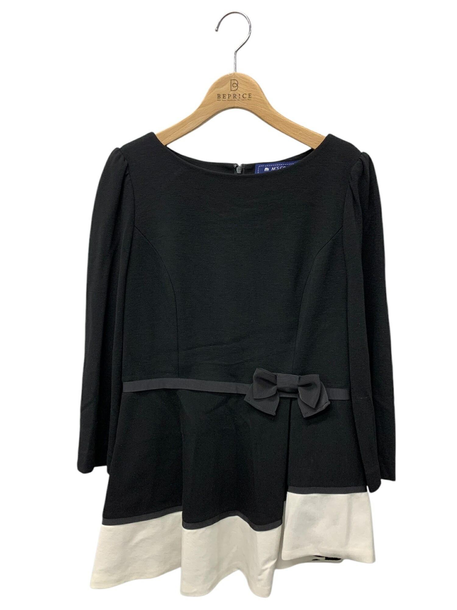 FOXEY - ベロアノワール by フォクシーニューヨーク Tops Porto 44206 チュニック 40 ブラック ポルト ITLVN080S668 ベロアノワール by フォクシーニューヨーク Tops Porto 44206