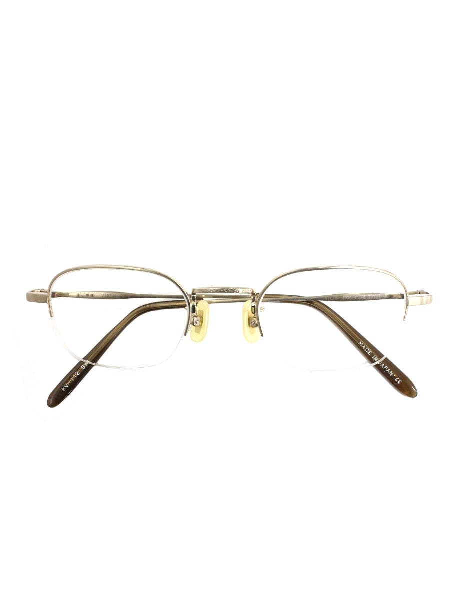 金子眼鏡ヴィンテージ KV-81L PURE TITANIUM】
