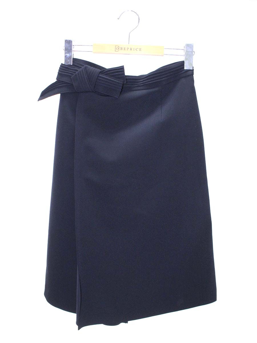 【上品】フォクシーニューヨーク バルーンスカート バックプリーツ タック 38 フォクシーニューヨーク Skirt Lunar Twilight 42161 スカート