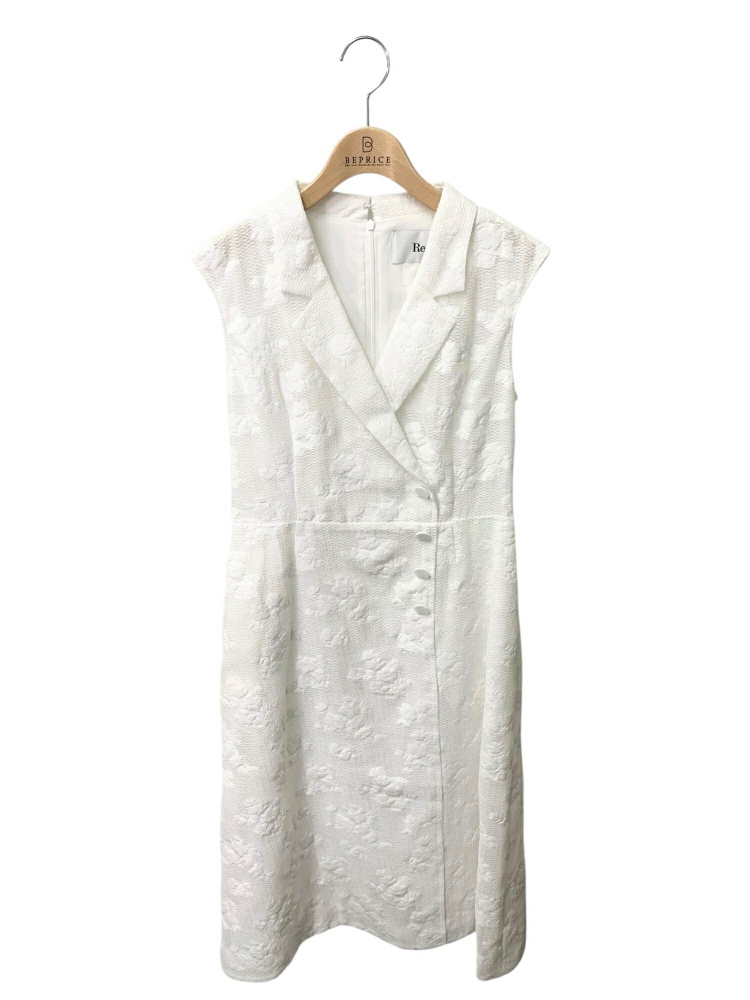 新品 Ｒｅｎｅ Ａライン ノースリーブワンピース ルネ ３８ 新品 Rene Aライン ノースリーブワンピース ルネ 38