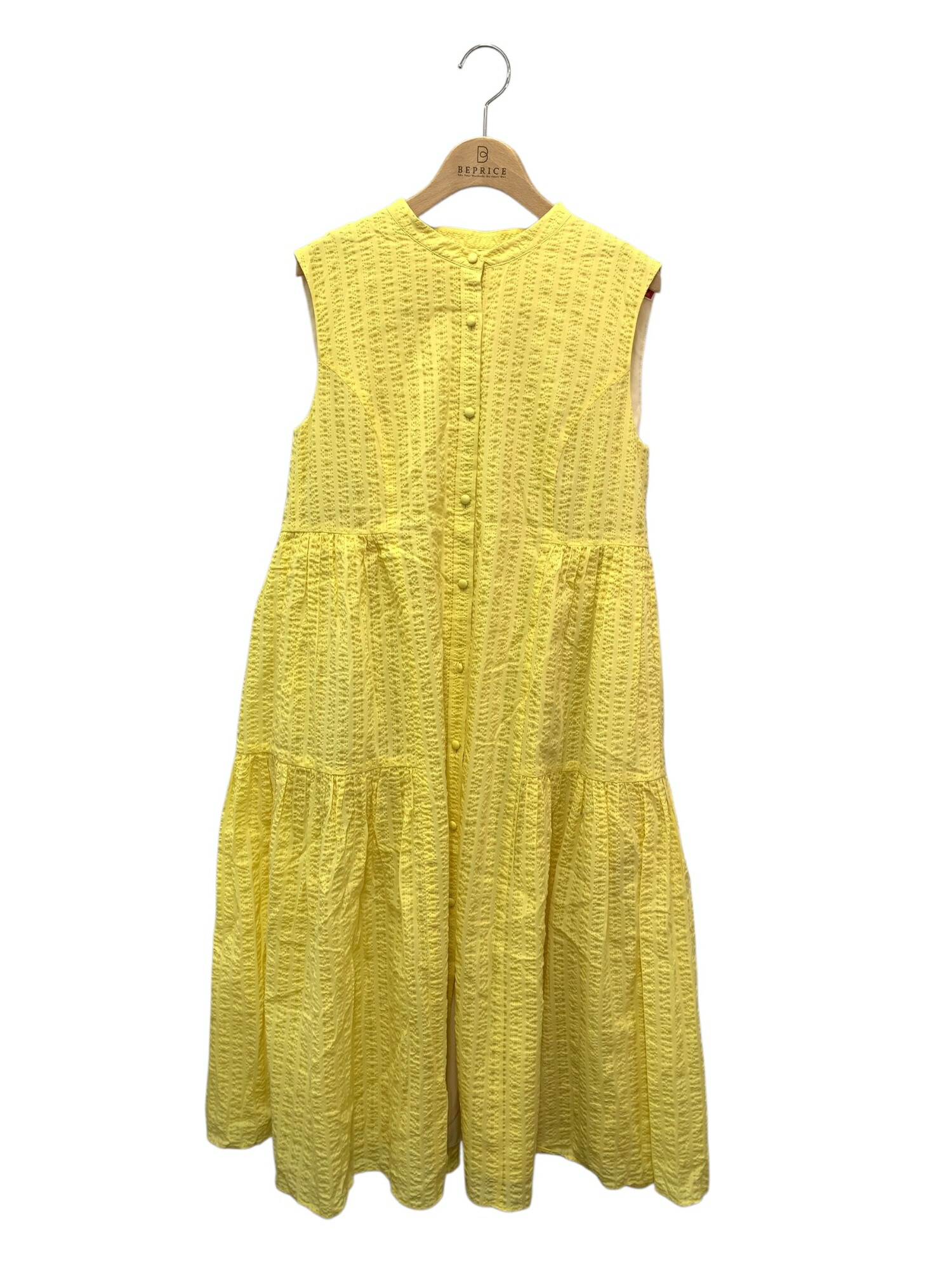 美品✨フォクシーニューヨーク サマーブーケ ドレス ワンピース タック 38 Timeless Summer Style シンプルをより洗練させる夏のマスト