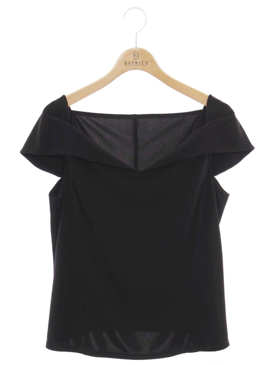 ⭐︎専用です⭐︎FOXEY NEWYORK 38 半袖カットソー　Tシャツフォクシー FOXEY フォクシー チューリップトップス カットソー ネイビー 38